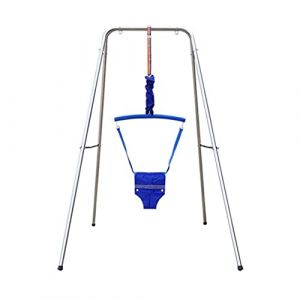 Liunian459 Sièges Sauteurs Suspendus Bébé, Réglable en Hauteur Sauteur de Porte Bebe Balancoire Interieur Jumper Bebe Exercice Porte pour Bébé de 6 À 24 Mois (dazzlingly beautiful, neuf)