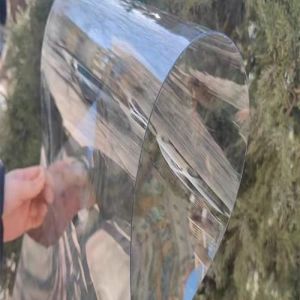 Feuilles de Toit Transparent,Panneau Durable PC,Feuille de Plastique Transparente L&eacute;g&egrave;re,Feuilles de Plastique Acrylique,Porte D'entr&eacute;e Auven,Anti-UV,pour Toits,Garage,Marquise,Serre et Enclos (xiongwu gao, neuf)