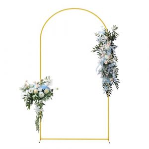 Générique 80x180 Cm Support De Toile De Fond D'arche De Mariage Cadre D'arche De Ballons En Métal Cadre De Porte Décoratif Pour Les Cérémonies De Mariage, Les Fêtes D'anniversaire (Home themed store, neuf)