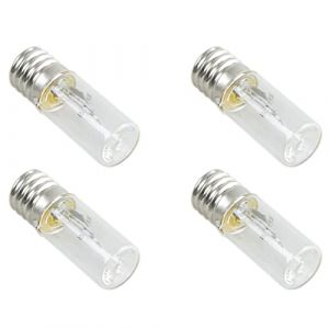 Lanko 4X UVC Lights Ampoule Germicide Lampe Ultraviolette DC 10V UV Tube de Lumi&egrave;re Ampoule E17 3W D&eacute;sinfection Lampe &agrave; Quartz (LASCHAN LTD, neuf)