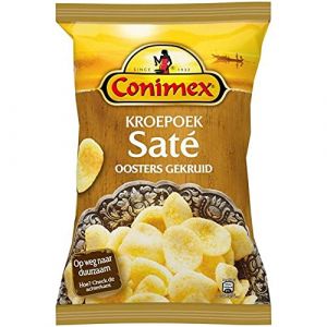 Conimex Krupuk Kroepoek Sat&eacute; Chips indon&eacute;sienne Crisps 75G (Pantry INTL, neuf)