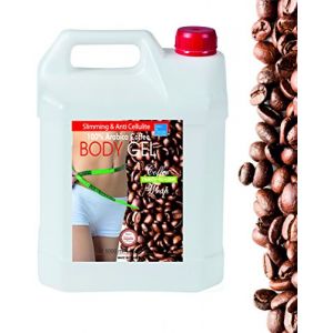 Gel Raffermissant et Anti Cellulite au Cafeine et Algues 1000 ml 1 L Intensif Traitement Puissant et Sculpteur du Corps (Jambes, Ventre, Fesses) pour une Peau 6x + Ferme et Tonique (MR DISTRI FR, neuf)