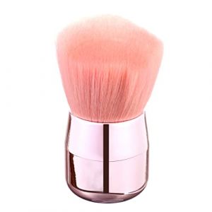 FOMIYES Pinceau à Poudre Doux Multi-usages Taille Moyenne Pour Femmes Peaux Sensibles Maquillage Tête Champignon Rose (Family&Personal, neuf)