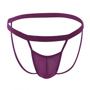 Slip Homme Sexy Chic Mini String Érotique Ficelle Femme Tanga Ouvert Lingerie Dentelle sous Vetement - Transparent Strings De Pute Shorty Drôle Drole Boxer Vêtements Effet Gros Paquet (ZJsz, neuf)