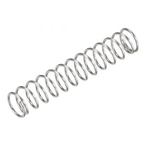 sourcing map Ressort de Compression 304 Acier Inoxydable 18mm OD,1.6mm Fil Dimension,50mm Comprimé Longueur,100mm Libre Longueur,66.4N Capacité de Chargement Argenté 5pcs (Weisser Berg, neuf)