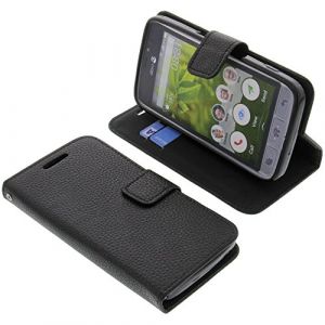 foto-kontor Housse Compatible avec Doro 8031 Style Livre Noir Coque de Protection Portefeuille (Foto-Kontor, neuf)