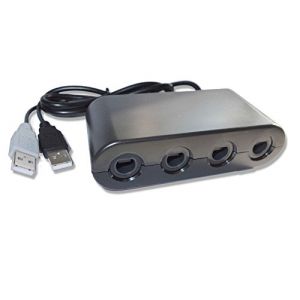 Kabalo GameCube GC / WaveBird à Wii U & PC câble convertisseur de l'adaptateur de manette, le noir (les3fritz, neuf)