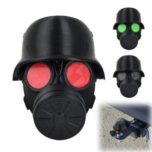 QINGZY Cache Boule Attelage, Capuchon pour Attelage de Remorque, Boule Attelage Caoutchouc Antipoussi&egrave;re et &Eacute;tanche Caoutchouc, Capuchon de Protection pour Attelage de Remorque pour Voiture (Rouge) (qingzeyuan, neuf)