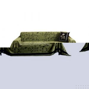 Meicynhoger Housse de Canapé Clic Clac Réversible 3 Places 260x180 cm,Couverture en Chenille Épais Anti-déchirure pour Familles avec Chiens et Chats (Vert, L) (Meicynhoger EU, neuf)
