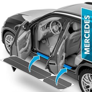 uProtect Film de Protection Seuil de Porte Voiture Carrosserie pour Mercedes Benz GLC 2 (II) X254 I 2022-2025 - Accessoire pour Auto - Anti Rayure Stickers Carbone (Protect & Shine, neuf)