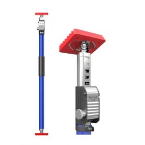3-H Etai Telescopique Reglable 1pcs 75-133cm, Étai de Porte Tout Acier Épais | Charge Max 75kg | Étai de Soutien Télescopique pour Plaque de Plâtre, Cadre de Porte, Installation d'armoire Bricolage (IGLAMOUR STORE, neuf)
