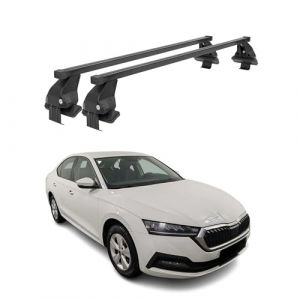 Barres Transversales Menabo pour Skoda Octavia IV 2020-2025 Noir (Autopieces-online, neuf)