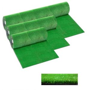 Gazon synth&eacute;tique drainant 7 mm en 50 tailles Gazon artificiel vert synth&eacute;tique D&eacute;coupable Rouleau 2 x 4 m (ARREDIAMOINSIEME-nelweb, neuf)