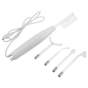 Beaupretty Instrument de beaut&eacute; d'&eacute;lectroth&eacute;rapie machine portative de baguette cutan&eacute;e machine &agrave; baguette pour soins de la peau du visage Outil de soins de la peau White (kiLIHK, neuf)