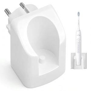 Snorthy Chargeur Mural Brosse &agrave; Dents Compatible avec Philips Prise Adaptateur Charge sans Fil pour Philips Sonicare HX6100 HX6150 HX6750 HX6000 HX3000 HX8000 HX9000 (Siyi Exquisite Cool Shop, neuf)
