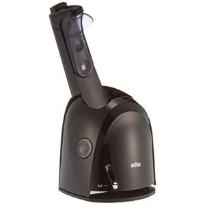 Braun Série 3 Clean & Renew - Base de nettoyage pour rasoir 370 - 390 cc 5772-5774, bleu (Groupe Dragon, neuf)