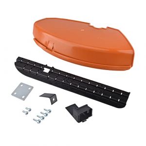 Cancanle Kit de Lame de vis de Plaque de Support de Jupe de Protection de Taille-Bordures 420mm/260mm pour STIHL FS55 FS110 FS130 FS160 FS180 FS200 FS220 FS240 FS250 Débroussailleuse (Cancanle Trading, neuf)