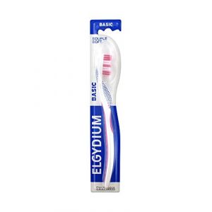 Elgydium Brosse à dents souple Basic Rose (ParapharmaQuiet, neuf)