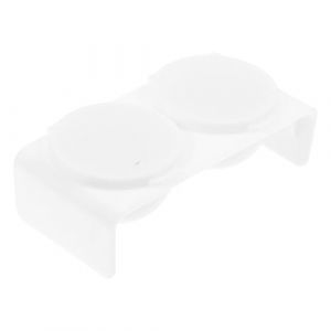 Générique Bol à Ongles Double Godet avec Couvercle pour Trempage Monomère et Ongles Acryliques Plastique Solide Utilisation Professionnelle Manucure Prévention Évaporation Liquide (ZUNWENN, neuf)