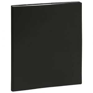 Exacompta - 224121E - Agenda journalier de bureau Journée planifiée 22 Barbara - 18 x 22,5 cm - Janvier à décembre 2025 - Coloris noir (ALPEXE France, neuf)
