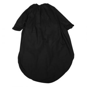 SHERCHPRY Tissu De Coiffeur Blouse De Salon Capes De Coiffure Cape Client Imperméable Cape De Coiffeur Imperméable Coupure De Cheveux Tablier Tablier De Barbecue Tabliers Unisexes Pongé Noir (Dnna Huang, neuf)