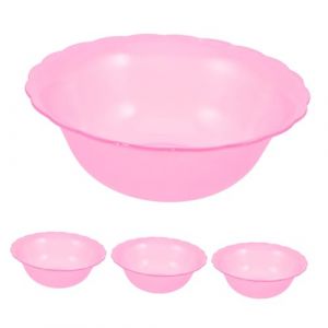 CALLARON 4 Pi&egrave;ces Bassine pour Lavage de Voiture et Bassine pour Lavabo Camping Plastique Bain Visage (Raindrops On Roof, neuf)