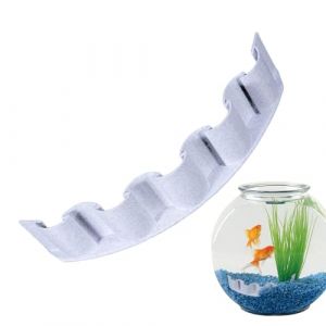 Barrière de substrat d'aquarium - Séparateur de gravier d'aquarium, barrière de substrat du joint d'isolation de la, accessoires d'aquarium, tableau de paysage, tableau décoratif pour (dohdale, neuf)