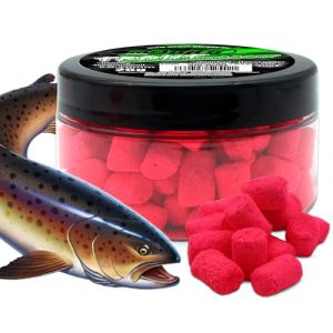 Angel-Berger Magic Baits - Appât à truite - Marshmallow - Flottant - Pâte à truite (Monster Crab, rose) (Angelshop-Berger, neuf)
