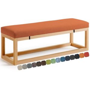UWOBTN Coussin de Banc Exterieur/Interieur Coussin Banquette 80x40/110x40/120x40/140x40/120x50cm Amovible Antidérapant Coussins balancelle pour Bancs de Jardin, Patios, d'Intérieur(K,70x30x3cm) (AMZGYL, neuf)