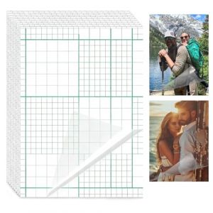 25 Pi&egrave;ces Film de Plastification Autocollant,30 x 21,3 cm Feuilles Films de Plastification Autocollants,Pochette Plastifieuse A4,Papier Autocollant Transparent pour Les Photographies,Les Documents (fengyurui, neuf)