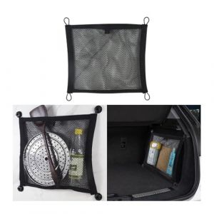JNNJ Filet-Coffre-Voiture Bagages, Filet Rangement Coffre Voiture Universel, Filet Coffre Universel Filet Protection Élastique Rangement, Maille Voiture Organizer Coffre Voiture Camion(35x25cm) (KJHmaoyi, neuf)