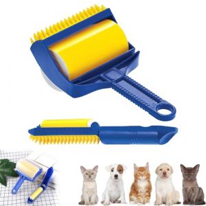 O'poils - Rouleaux Anti-poils D'animaux Lavable Et Réutilisable,brosse Spirado,Spirado Poils,o Poils,astik-rouleau Pour Animaux De Compagnie Réutilisable,ramasse Poils Animaux Sur Vêtements,Brosse-A (FengFengKuangQu, neuf)