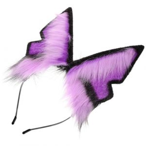 SOIMISS Coiffe D'oreille Imitation Animal Animaux Accessoires De Cheveux Pour Femmes Bandeau Oreilles De Loup Bandeaux D'oreille D'animal Pour Les Femmes Bandeau D'oreille Peluche (Star-wish, neuf)