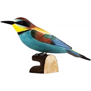 WILDLIFE GARDEN WILDLIFEGARDEN WG4475 DecoBird Gu&ecirc;pier d&eacute;coratif en Bois sculpt&eacute; &agrave; la Main - Grands Oiseaux europ&eacute;ens (Achatnature, neuf)