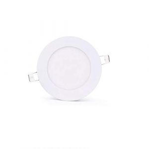 LED panel light Ultra thin Downlight lamp 3W 4W 6W 9W 12W 15W 18W 24W led ceiling recessed downlight slim round panel light-Warm_white_15W (feifanbaby, neuf)