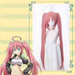 Anime cette fois où je me suis réincarné en tant que Slime Cosplay perruques Milim Nava Cosplay perruque synthétique cheveux Tensei Shitara Slime Datta Ken (good stuff A, neuf)