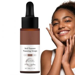 Gouttes de bronzage, acc&eacute;l&eacute;rateur de bronzage intensif pour la peau, 30 ml, amplificateur de brillance instantan&eacute;, gouttes bronzantes pour bronzage en plein air, transats et boost de bronzage (youtxek, neuf)