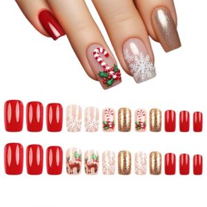 Yhsioaklo Ongles &Agrave; Presser 3D &ndash; Ensemble Confortable | Ongles Artificiels Fins Et Pour Femmes Et Filles | Parfait Pour Un Usage Quotidien, Les F&ecirc;tes, La Maison, Le Salon, Le Bureau, Les Rende (Tieldern, neuf)