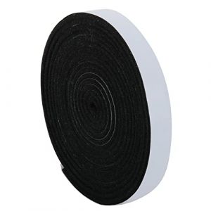 Carkio Fumeur Joint Joints, joint de gril haute temp&eacute;rature auto-adh&eacute;sif en feutre, joint BBQ fumeur haute temp&eacute;rature ignifuge pour fumeur BBQ, 1/2 "x 1/8" 3 m&egrave;tres (King of Industry, neuf)