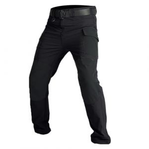 Pantalon de Travail Hiver Homme, Pantalon Cargo Velours , Treillis Militaire , Chasse Hiver Randonn&eacute;e Elastique Etanche Enfant Droite Uniformes Jogging Baggy Vtt Jogger Jogging Homme Large, XXL (Transport 10-15 jours TQBHSC, neuf)