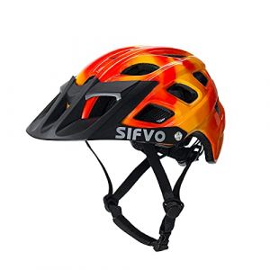SIFVO Casque Velo Enfant Casque Vélo pour Enfants Garçons et Filles 8+ Ans, Casques de Vélo Enfants Casque Vélo Enfant avec Visière Amovible, 52-58cm (SIFVO, neuf)