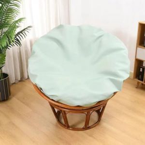 Housse de coussin Papasan, housse de coussin de chaise Papasan résistante à l'eau, housses de chaise Papasan faciles à nettoyer avec fermeture éclair en intérieur et en extérieur 90cm/35in peagreen (MiaoDLSP, neuf)