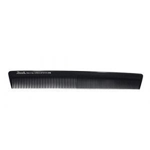 Jäneke 55819 Peigne à cheveux universel extra long en carbone 22 cm (antistatique) Peigne à cheveux fin et large denture (819) (niavida, neuf)