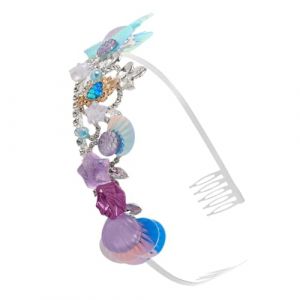 Garneck Bandeau De Cheveux Marin Vent Accessoires De Cheveux Princesse Bandeau Sous-Marin Coiffe De Coquillage Décorations De Fête Sirène Accessoires De Cheveux Sous-Marins Accessoires De (Eerstra, neuf)