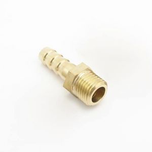 EVANEM 1 Raccord Cannelé en Laiton, Tuyau Cannelé X M8 M10 M12 M14 M16 M18 Filetage Mâle Métrique Raccord De Tuyau en Laiton Connecteurs Adaptateur Épisseur (Size : M10x1.25 to 10mm) (ZHOULINGBMDEXIAODIAN, neuf)