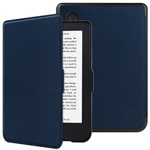 HGWALP Slimshell Coque de Protection pour 6" Kobo Clara Colour Liseuse eBook/Kobo Clara BW 2024 eReader/Kobo Liseuse Clara 2E 2022, Étui Housse Protection Magnétique Smart Cover-Navy (HAIHUI EU, neuf)