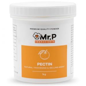 Mr.P Ingredients Pectine NH 1kg, Epaississant Alimentaire Naturel et Stabilisant pour Compotes de Fruits, Confitures, Gelées et Chutneys, Vegan, Sans Gluten, Sans OGM (Mr.P Ingredients Eu, neuf)