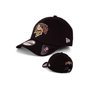 New Era Casquette de baseball pour homme - Motif limité - NFL MLB NBA - Yankees Lakers Bulls Dodgers Raiders Chiefs Seahawks Sox (Minnesota Vikings Black V2) (kalbachs, neuf)