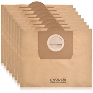Artraise Sacs WD3 pour K&auml;rcher Aspirateur 6.959-130.0, lot de 8 Sacs d'aspirateur Premium Filtres en Papier Sacs Filtrants pour K&auml;rcher MV3 WD3P A2204/2201/2604 (Beautyday EU, neuf)
