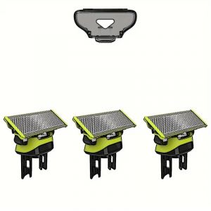 Lames de rasoir compatibles avec One Blade, lot de2/3/4/6, pour rasoir/tondeuse électrique Philips One Blade (3) (SMU.co., neuf)